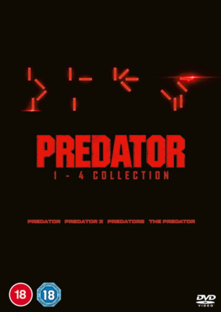 Cover for Predator 14 Resleeve · Predator 1-4 (DVD) (2024)