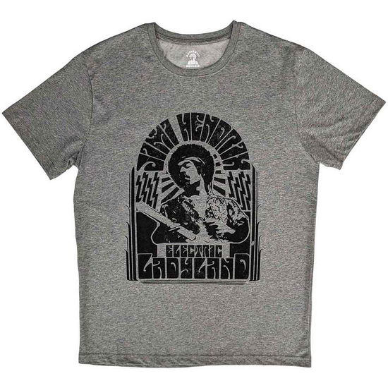 Jimi Hendrix Unisex T-Shirt: Electric Ladyland Mono - The Jimi Hendrix Experience - Marchandise -  - 5056737202694 - 