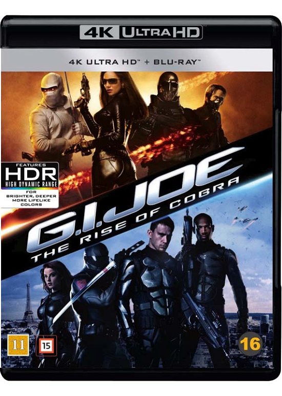 Cover for G.i. Joe · G.i. Joe 1 (The Rise of Cobra) (4K UHD Blu-ray) (2018)