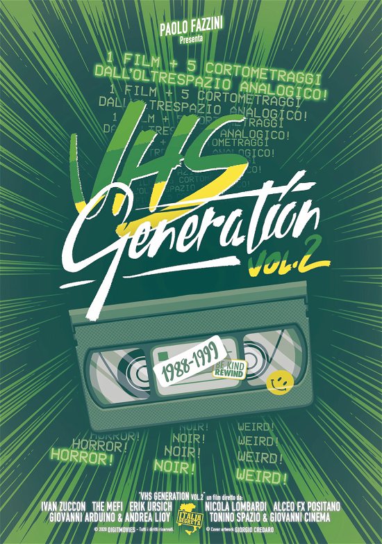 Cover for VHS Generation Vol. 2 · Vhs Generation Vol. 2 (DVD) (2020)