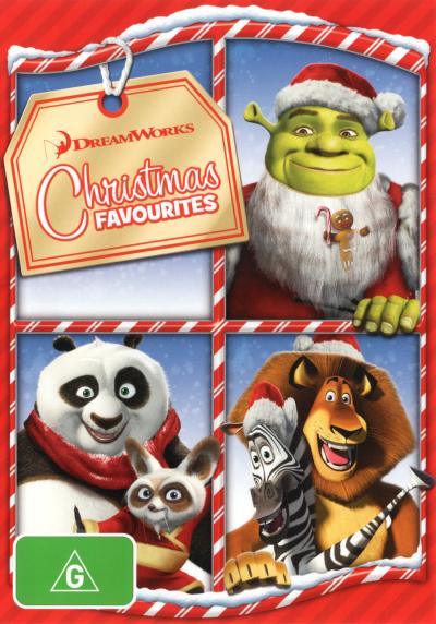 Dreamworks Holiday Favourites [Merry Madagascar / Kung Fu Panda: Holiday / Shrek the Halls] [3 Short - Various Artists - Películas -  - 9321337151694 - 