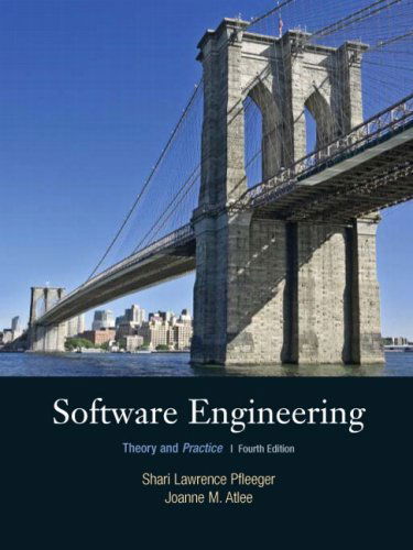 Cover for Shari Lawrence Pfleeger · Software Engineering: Theory and Practice: United States Edition (Hardcover Book) (2009)