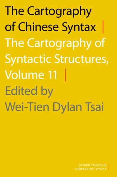 Cover for The Cartography of Chinese Syntax (Paperback Bog) (2015)