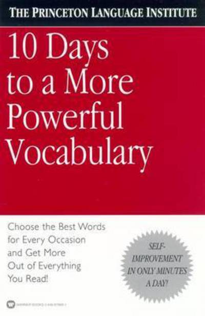 Cover for Princeton Language Institute · 10 Days to a More Powerful Vocabulary (Pocketbok) (2001)