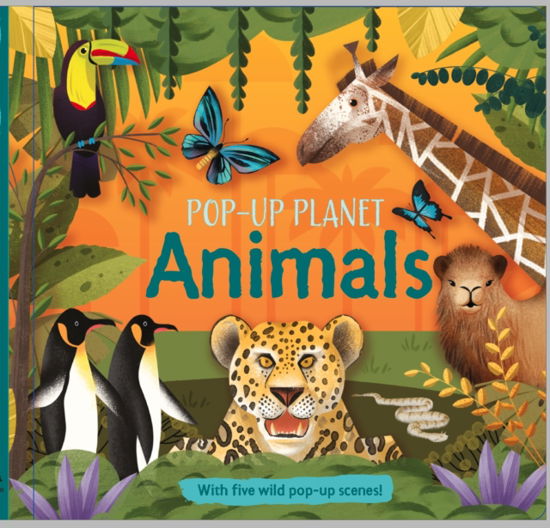 Pop-Up Planet: Animals - Pop Up Planet - Kingfisher - Książki - Pan Macmillan - 9780753448694 - 13 kwietnia 2023