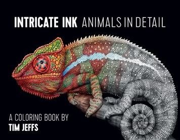 Cover for Tim Jeffs · Intricate Ink  Animals in Detail a Coloring Book by Tim Jeffs (Paperback Book) (2016)