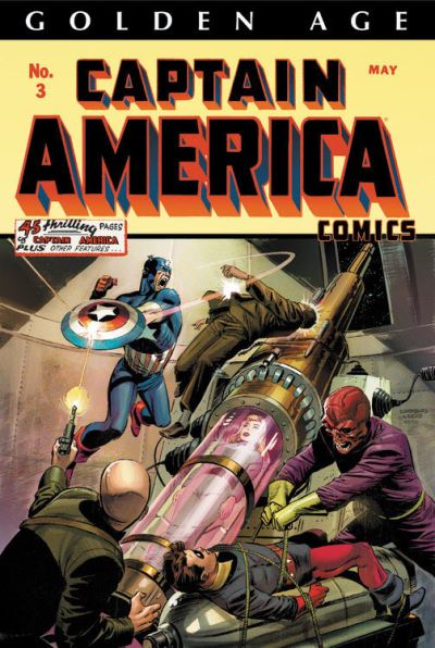 Cover for Joe Simon · Golden Age Captain America Omnibus Vol. 1 (Hardcover bog) (2021)