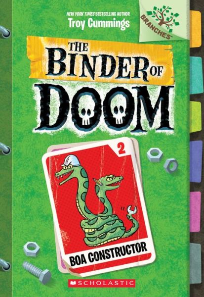 Cover for Troy Cummings · Boa Constructor: A Branches Book (The Binder of Doom #2) - The Binder of Doom (Paperback Book) (2019)