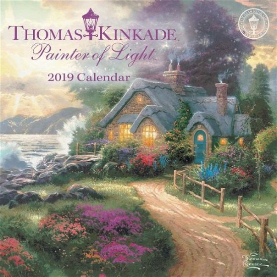 Cover for Thomas Kinkade · Thomas Kinkade Painter of Light 2019 Mini Wall Calendar (Hardcover bog) (2018)