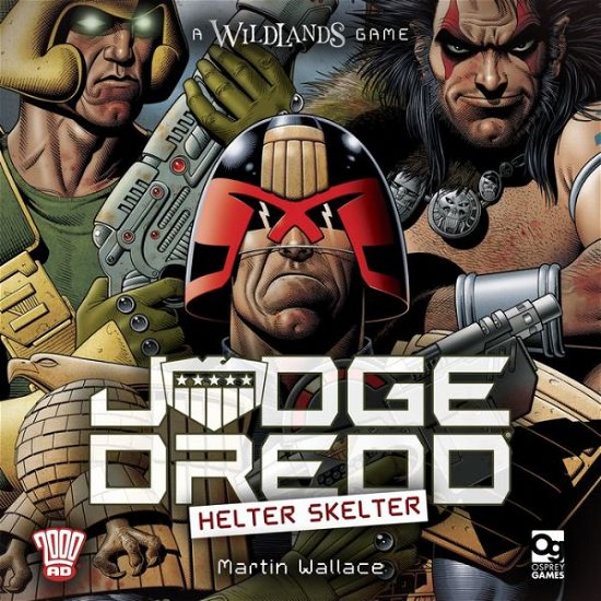 Judge Dredd: Helter Skelter - Wildlands - Wallace, Martin (Game Designer) - Board game - Bloomsbury Publishing PLC - 9781472836694 - October 31, 2019