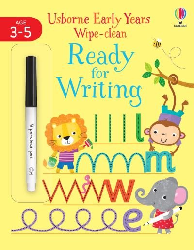 Cover for Jessica Greenwell · Early Years Wipe-Clean Ready for Writing - Usborne Early Years Wipe-clean (Paperback Bog) (2021)