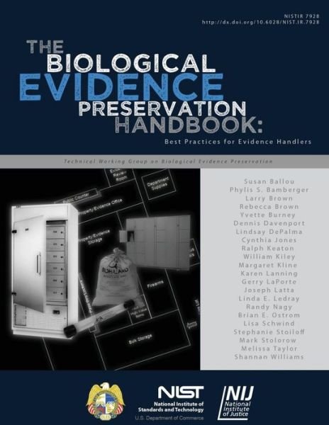 Cover for U.s. Department of Commerce · Nistir 7928 the Biological Evidence Preservation Handbook: Best Practices for Evidence Handlers (Taschenbuch) (2014)