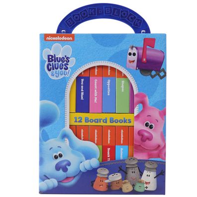 Cover for Editors of Phoenix International Publications · Nickelodeon Blue's Clues &amp; You! - My First Library Board Book Block 12-Book Set - PI Kids (Board book) (2021)