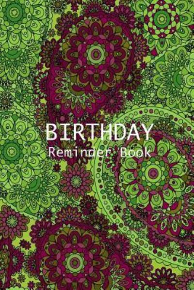 Cover for Inspirational Journals · Birthday Reminder Book (Paperback Book) (2017)