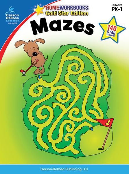 Cover for Carson-dellosa · Mazes Grades Pk-1 (Paperback Book) (2010)