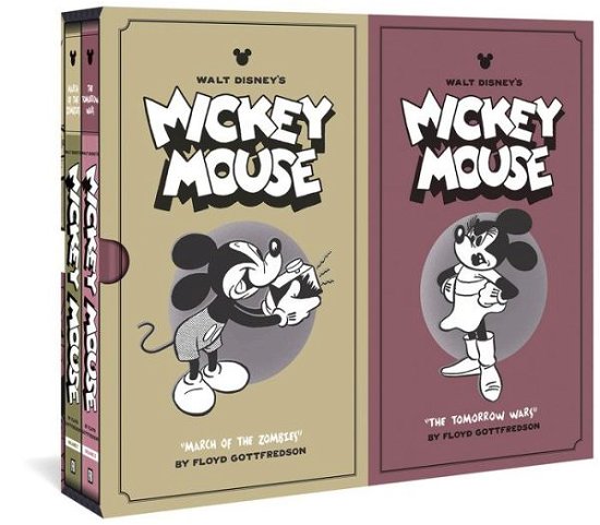 Cover for Floyd Gottfredson · Walt Disney's Mickey Mouse Vols. 7 &amp; 8 Gift Box Set (Gebundenes Buch) (2015)