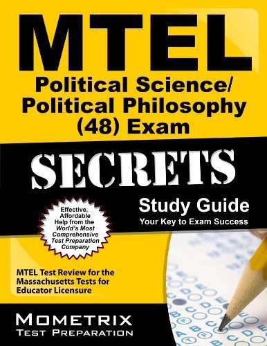 Cover for Mtel Exam Secrets Test Prep Team · Mtel Political Science / Political Philosophy (48) Exam Secrets Study Guide: Mtel Test Review for the Massachusetts Tests for Educator Licensure (Taschenbuch) (2023)
