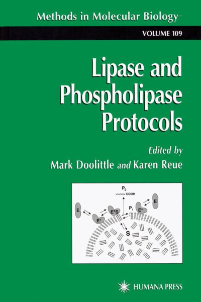 Cover for Mark Doolittle · Lipase and Phospholipase Protocols - Methods in Molecular Biology (Paperback Book) [Softcover reprint of hardcover 1st ed. 1999 edition] (2010)