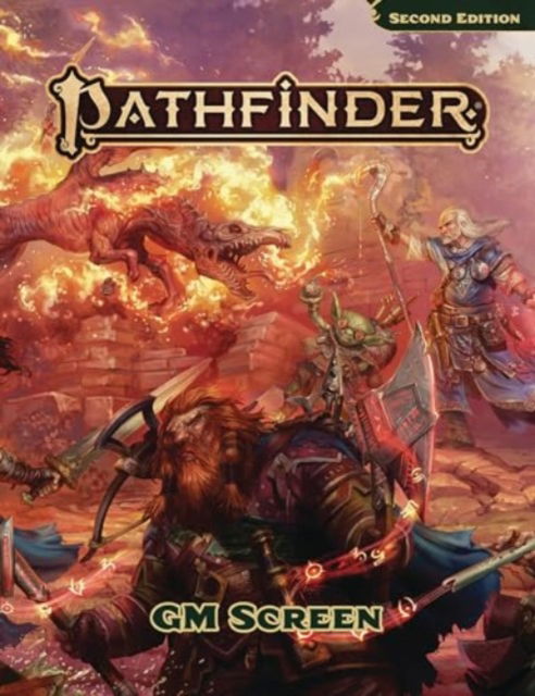 Pathfinder RPG: Pathfinder Core GM Screen (P2) - Logan Bonner - Kirjat - Paizo Publishing, LLC - 9781640785694 - tiistai 9. heinäkuuta 2024