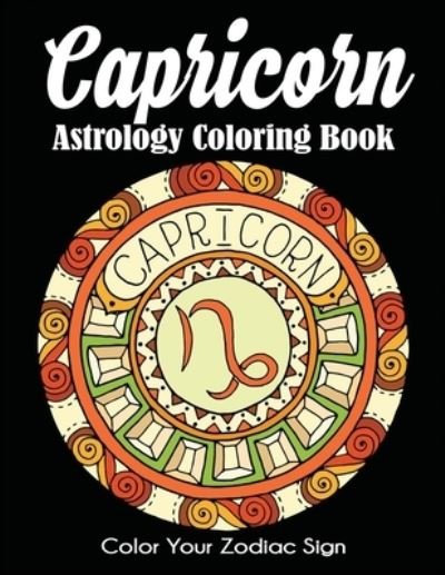 Cover for Dylanna Press · Capricorn Astrology Coloring Book (Paperback Book) (2020)