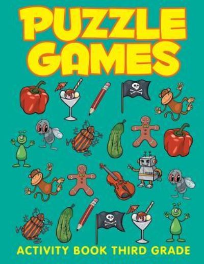 Cover for Jupiter Kids · Puzzle Games: Activity Book Third Grade (Paperback Book) (2015)