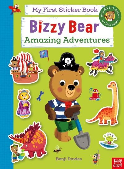 Bizzy Bear: My First Sticker Book: Amazing Adventures - Bizzy Bear (Paperback Bog) (2024)