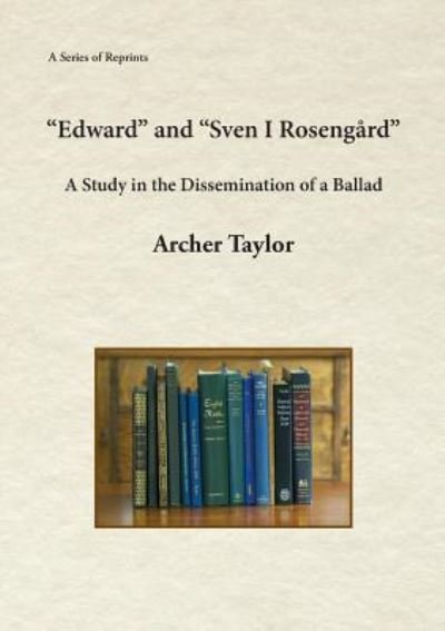 Cover for Archer Taylor · Edward and Sven I Roseng rd (Paperback Book) (2018)