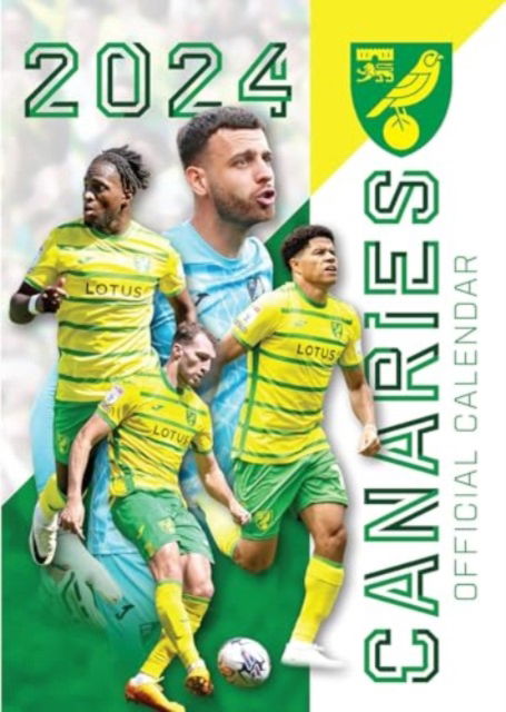 Cover for The Official Norwich City FC Calendar 2024 (Calendar) (2023)