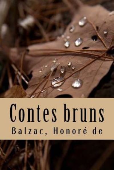 Cover for Honor · Contes Bruns (Paperback Book) (2017)