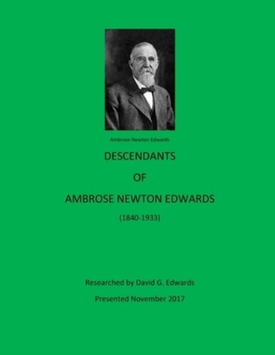 Cover for David G Edwards · Descendants of Ambrose Newton Edwards (Paperback Bog) (2017)