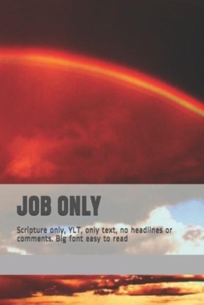 Cover for Enoch Enough · Job Only (Pocketbok) (2018)