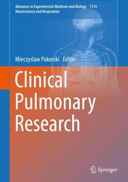 Cover for Clinical Pulmonary Research - Neuroscience and Respiration (Hardcover Book) [1st ed. 2018 edition] (2018)