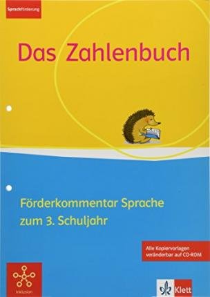 Cover for Daniela Götze · Das Zahlenbuch / Förderkommentar Sprache mit Kopiervorlagen und CD-ROM zum 3. Schuljahr. Fördern und Inklusion (Loose-leaf) (2018)