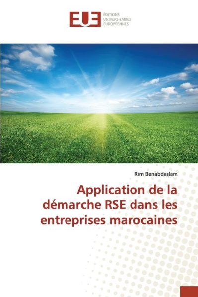 Cover for Benabdeslam · Application de la démarche (Buch) (2020)