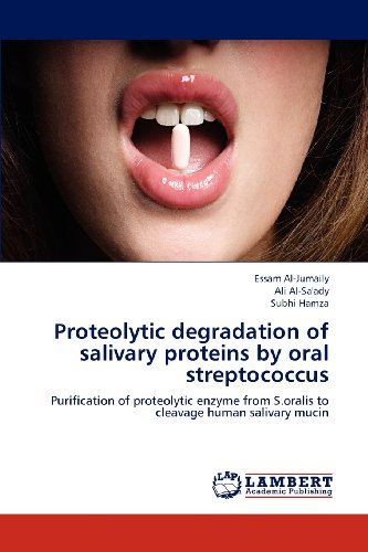 Cover for Subhi Hamza · Proteolytic Degradation of Salivary Proteins by Oral Streptococcus: Purification of Proteolytic Enzyme from S.oralis to Cleavage Human Salivary Mucin (Paperback Book) (2012)