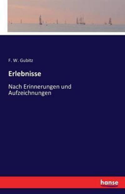 Cover for Gubitz · Erlebnisse (Bok) (2016)
