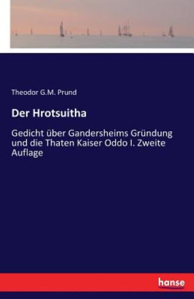 Cover for Prund · Der Hrotsuitha (Book) (2017)