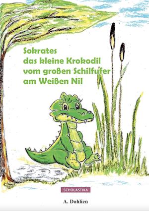 Cover for Angelika Dohlien · Sokrates das kleine Krokodil vom großen Schilfufer am Weißen Nil (Buch) (2022)