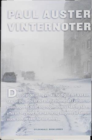Cover for Paul Auster · Vinternoter (Hæftet bog) [1. udgave] (2012)