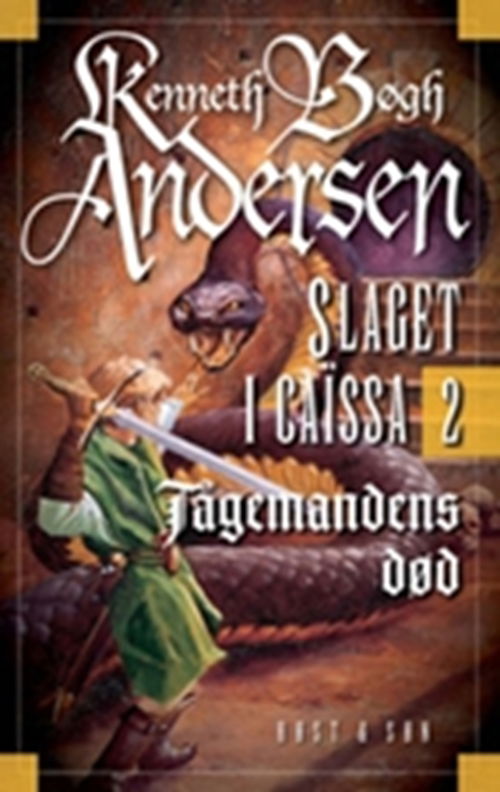 Cover for Kenneth Bøgh Andersen · Slaget i Caïssa: Tågemandens død (Sewn Spine Book) [2e édition] (2006)