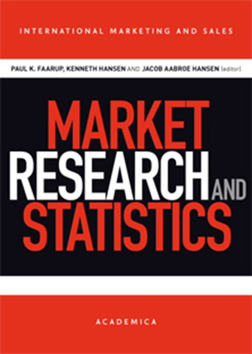 Cover for Kenneth Hansen; Poul K. Faarup · Market Research and Statistics (Sewn Spine Book) [1º edição] (2010)