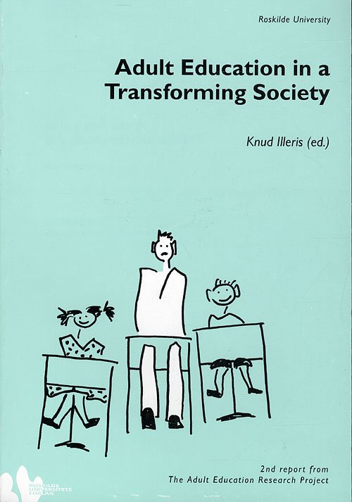 Cover for Knud Illeris (red.) · Adult education in a transforming society (Sewn Spine Book) [1st edition] (1998)