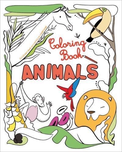 Animals: Coloring Book - Coloring Book (Paperback Book) (2024)