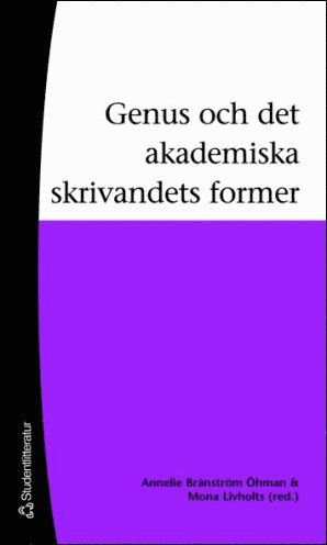Cover for Maria Jönsson · Genus och det akademiska skrivandets former (PDF) (2008)