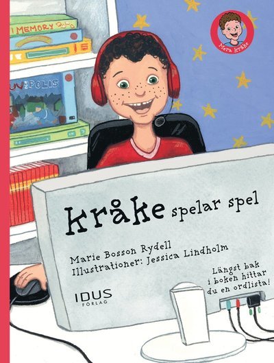 Cover for Marie Bosson Rydell · Mera Kråke: Kråke spelar spel (Indbundet Bog) (2015)