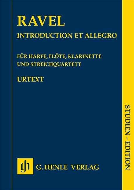 Cover for Ravel · Introduction et Allegro für Harfe (Bog)