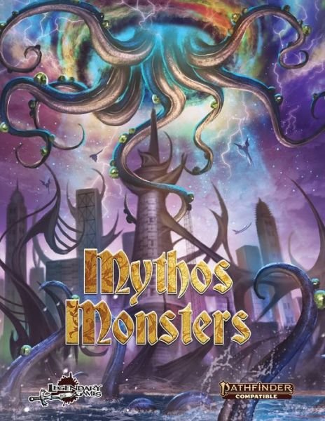 Cover for Jeffrey Anderson · Mythos Monsters: Pf2 (Paperback Bog) (2022)