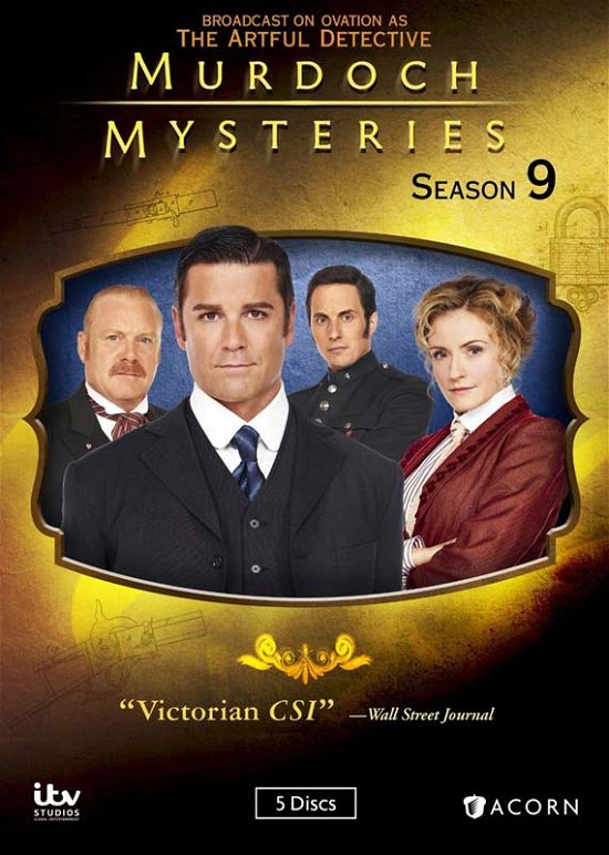 Cover for Murdoch Mysteries: Season 9 (DVD) (2016)
