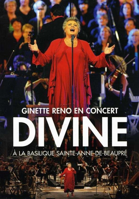 Cover for Ginette Reno · Divine-en Spectacle a La Basilique Sainte-anne-de- (DVD) (2013)