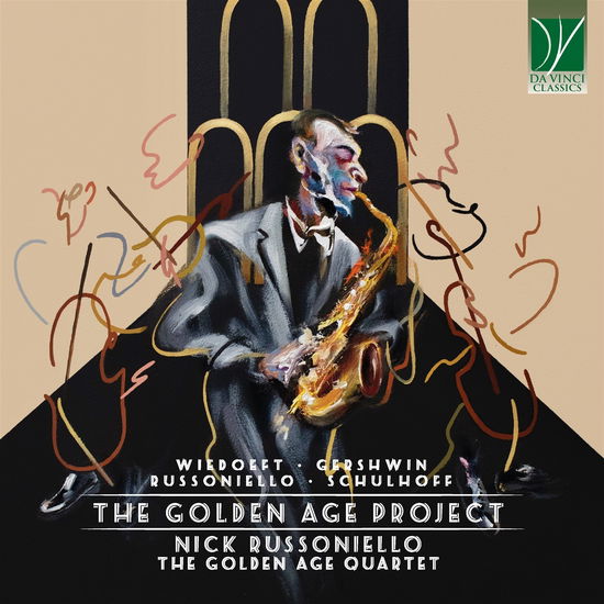 Cover for Nick &amp; The Golden Age Quartet Russoniello · Gershwin, Wiedoeft, Schulhoff: The Golden Age Project (CD) (2022)